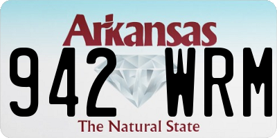 AR license plate 942WRM