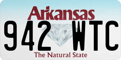 AR license plate 942WTC