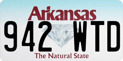 AR license plate 942WTD