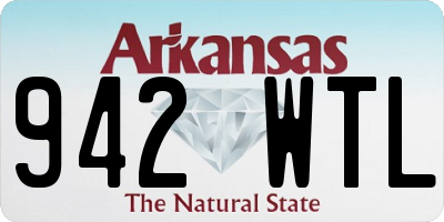AR license plate 942WTL