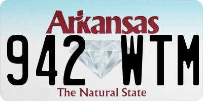 AR license plate 942WTM