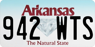 AR license plate 942WTS