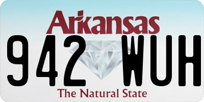 AR license plate 942WUH