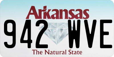 AR license plate 942WVE