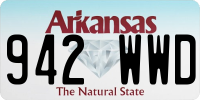 AR license plate 942WWD