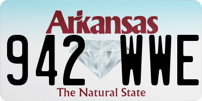 AR license plate 942WWE