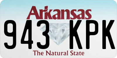 AR license plate 943KPK