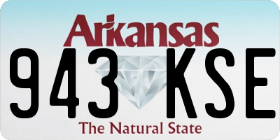 AR license plate 943KSE