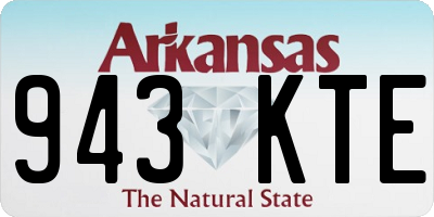 AR license plate 943KTE