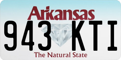 AR license plate 943KTI