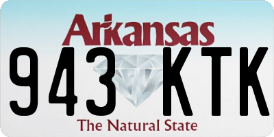 AR license plate 943KTK