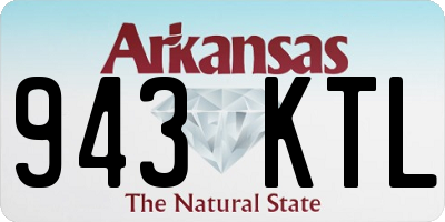 AR license plate 943KTL