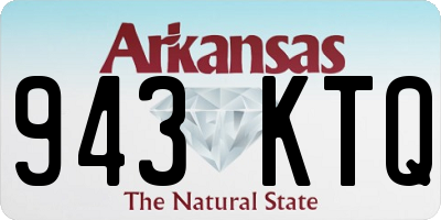AR license plate 943KTQ