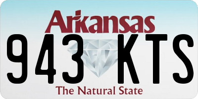 AR license plate 943KTS