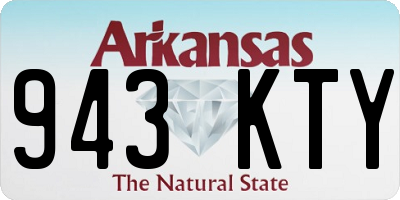 AR license plate 943KTY