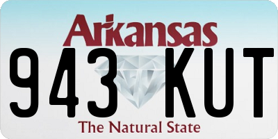 AR license plate 943KUT