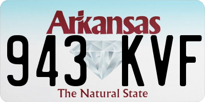 AR license plate 943KVF