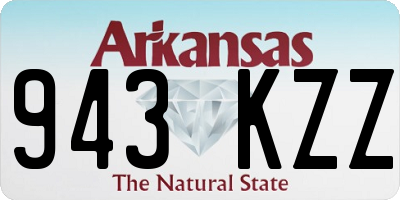 AR license plate 943KZZ