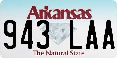 AR license plate 943LAA