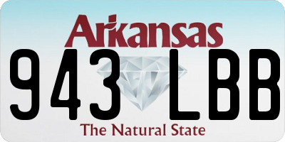 AR license plate 943LBB