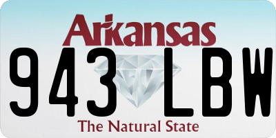 AR license plate 943LBW