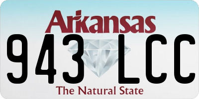 AR license plate 943LCC