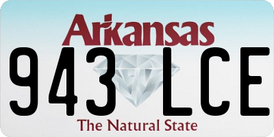 AR license plate 943LCE