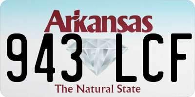 AR license plate 943LCF
