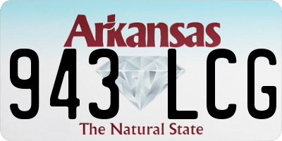 AR license plate 943LCG