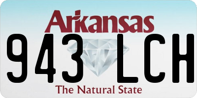 AR license plate 943LCH