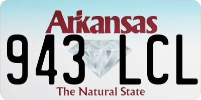 AR license plate 943LCL