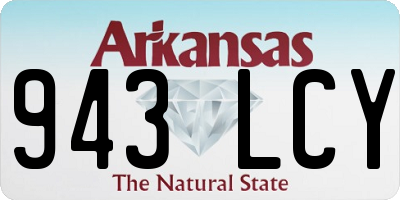 AR license plate 943LCY