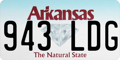 AR license plate 943LDG