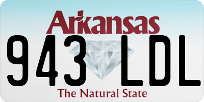 AR license plate 943LDL
