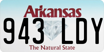 AR license plate 943LDY