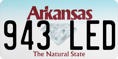 AR license plate 943LED