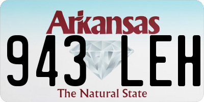 AR license plate 943LEH
