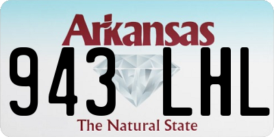 AR license plate 943LHL