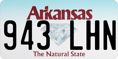 AR license plate 943LHN