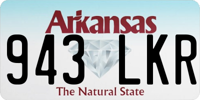 AR license plate 943LKR