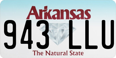 AR license plate 943LLU
