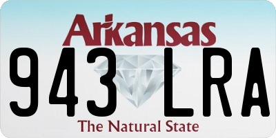 AR license plate 943LRA