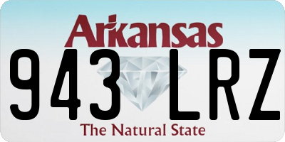 AR license plate 943LRZ
