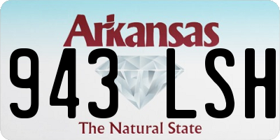 AR license plate 943LSH