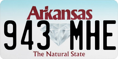 AR license plate 943MHE