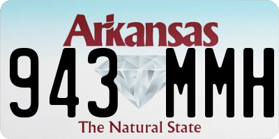 AR license plate 943MMH
