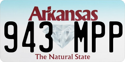 AR license plate 943MPP