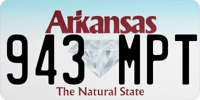 AR license plate 943MPT