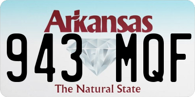 AR license plate 943MQF