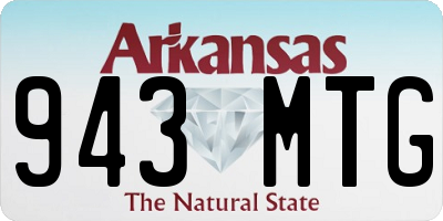 AR license plate 943MTG